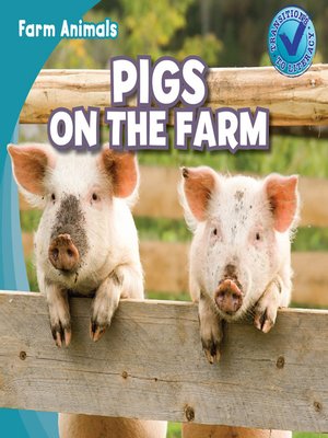 cover image of Pigs on the Farm